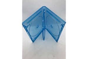 Vision Media Lot de 3 boîtiers pour 4 disques Blu-Ray Tranche 15 mm