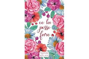 Agenda 2024 2025: Settimanale 1 settimana su 2 pagine 12 Mesi | Italiano | Verticale e Piccola | Formato Practico A5 | Ce la posso fare | Pianificatore di attività giornaliere per tutti