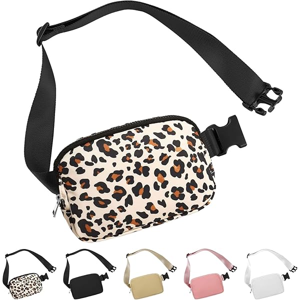 Dames - Bruine - Dierenprint - Stevige - Vakantie Heuptassen