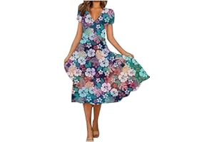 NNGOTD Robe D été Femme Grande Taille Robe Ete Femme Longue Boheme,Ceinture Femme Large pour Robe,Robe Bohemienne Blanche,Robe Tres Sexy,Robe D Ete A Bretelle,Robe CéRéMonie,Robe Tee Shirt Robe Sexy