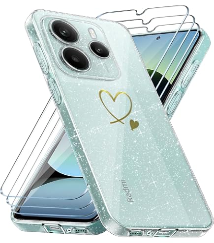 Pellicola Protettiva 3D Per Xiaomi Redmi Note 14 - 2 Pezzi, Trasparente, Auto-rigenerante, Facile Installazione, Made In Germany