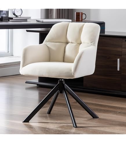 chairus Sedia Scrivania in Tessuto Sedia Girevole con Ruote Poltrona da Ufficio Altezza Regolabile Poltroncina con Gambe in Metallo per Ufficio/ Studio/Reception, Giallo chairus Sedia Scrivania in Tessuto Sedia Girevole con Ruote Poltrona da Ufficio Altezza Regolabile Poltroncina con Gambe in Metallo per Ufficio/ Studio/Reception, Giallo