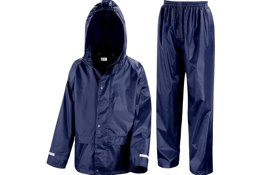 Rainsuit Shop Kids Waterproof Jacket and Trouser Suit Set Boys or Girls