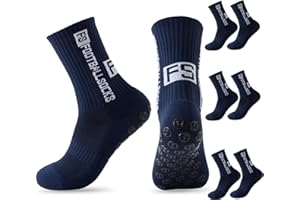 EEPLUYTY Calzini Sportivi Da Calcio, Calzini Sportivi Antiscivolo Da Calcio, Calzini Sportivi Da Calcio Antiscivolo e Antiodore