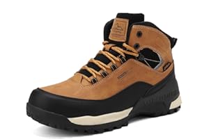 AX BOXING Bottes Hommes Chaussures de Randonnée Outdoor Bottines Hiver Chaussures Camping Trekking Antidérapant EU41-46