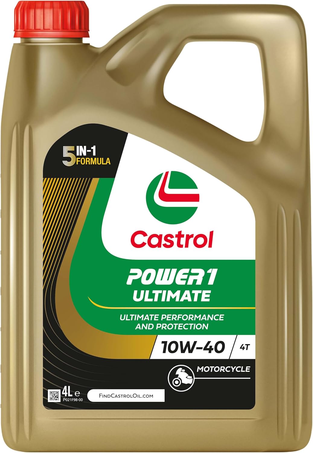 Castrol POWER1 Ultimate 4T 10W-40 Aceite de Moto 4L