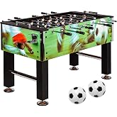 maxstore leeds football table in 4 colors including 4 balls + 2 drink holders table football
