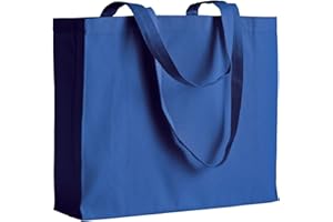 Artexia Borsa Shopper Donna Tote Bag Shopper Cotone The Tote Bag Borsa di Stoffa Borsa di Tela Spessore Materiale 200gr/m2 Manici Lunghi