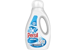 Persil Non Bio Laundry Washing Liquid Detergent outstanding stain removal in quick & cold washes tough on stains, gentle next to sensitive skin 35 washes (945 ml)