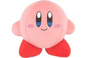 Sanei Kirby Adventure All Star Collection KP01 - Peluche Kirby de 5.5 Pulgadas