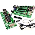 MY TechnoCare 8051 Development Board with AVR USB ASP ISP Programmer Kit(Support ATmega,89S51/XX,89S8252 Chip etc)|Obboard MAX232,AT89S52 ATMEL Microcontroller 40-Pin IC|Embedded System Project Module