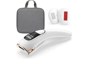 ZKMAGIC Épilateur Lumière Pulsée avec Point de Congélation,IPL Épilateur Laser 999,900 Flashes avec 9 Niveaux d'énergie Améliorés 3 Fonctions et 2 Modes pour Femme et Homme, Visage,Corps,Bikini, Aisselles