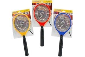 NT INTERNATIONAL Elpine Electronic Bug Zapper Battery Operated Fly Insect Swatter Handheld Electric Racket Bat