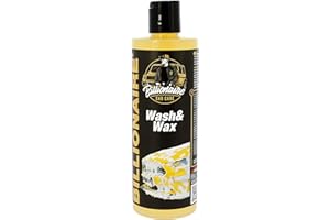 S SUMEX Billionaire Wash & Wax Champú con Cera para Coche Altamente Concentrado con PH Neutro y Carnauba Limpia en Profundidad Abrillanta y Protege la Pintura Aroma a Banana 500ml