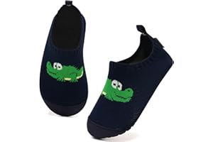 Kyopp Garcon Chaussettes Chaussures Fille Respirant Chaussons Antidérapante Chaussons Bébé Enfant Mixte Enfant 20-33EU