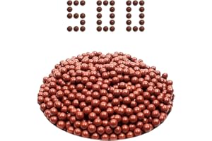 HEYOMI 500 pezzi Fango Sfera Palla di Argilla, Palla da Fionda Sfere per Sfere di fango da in argilla dura Ottimo Regalo per Gli Amanti Della Fionda Funziona con Qualsiasi Fion