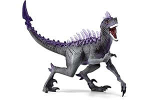 Schleich 70154 ELDRADOR Figurine Dinosaure Raptor des Ténèbres - Créature Préhistorique Sauvage et Mythique - Figurine d'action Magique pour Garçons et Filles à Partir de 7 Ans