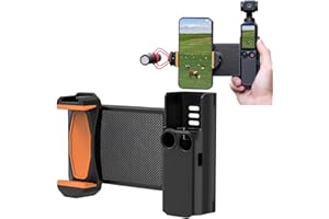 Buziba Soporte de teléfono para DJI Osmo Pocket 3, accesorios de expansión, soporte para teléfono celular con funda de almacenamiento