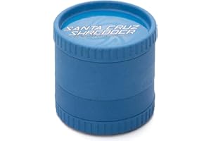 Santa Cruz Shredder Herb and Spice Grinder Made in USA (Blue)