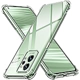 iVoler Cover per Realme GT 2 PRO/Realme GT2 PRO, Custodia Trasparente per Assorbimento degli Urti con Paraurti in TPU Morbido