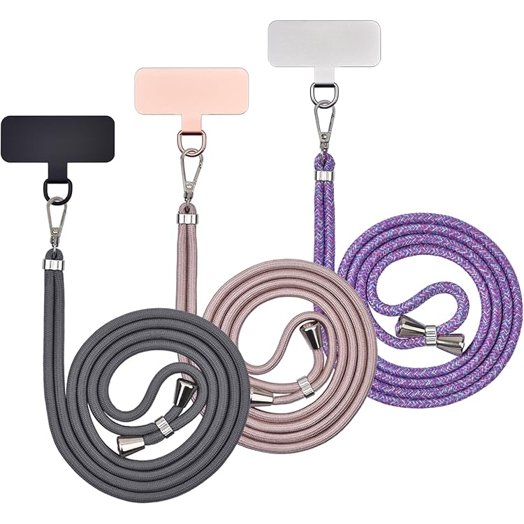 Cordino Universale Per Cellulare Con Patch Adesive - Regolabile 40-75cm Per Polso, Collo O Spalla - Foto 8