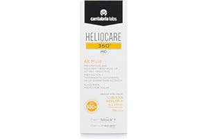 CANTABRIA LABS Heliocare 360º MD AK Fluid - Crema Solar SPF100+, Tratamiento Protector Adyuvante de las Queratosis Actínicas (AK) con Complejo Reparador, Fluida, 50ml