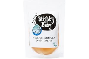 BLIGHTY BREW Organic Kombucha Scoby and Fresh Starter Tea. Lovingly Made by Blighty Booch Kombucha.