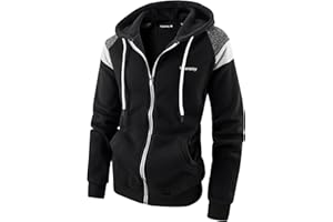 Ywenaisy Sweat Zippé Homme Pull Zippé Homme à Capuche Veste Polaire Homme Veste Sport Homme Hoodie Jacket Homme Pull Capuche Homme Veste Zippée Homme Sweatshirt Zippé Homme Sweat Capuche Homme