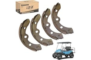 10L0L Sabots de Frein pour voiturette de Golf Club Car DS 1995-up, précedent 2004-up, EZGO 1986.5-1995, Yamaha G1 G2 G8 G9, OEM # 101823201 1011463 23364G1 27249G01