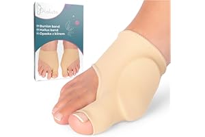 HALUTO Bandage de Protection Hallux Valgus - Ecarteur D'orteils Hallux Valgus - Chaussettes Hallux Valgus Avec Protection En Gel - Bandage De Pied Pour Chaussures