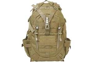 aiGear 25L Zaino Tattico | Militare Grande Capacità Zaino | Impermeabile Borsone da Viaggio per Uomo/Donna | per Sport all'aperto Trekking Escursioni Pesca Palestra Camping