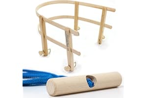 ‎HOLZFEE HolzFee Schlitten-Zubehör-Set | Schlittenleine + Schlittenlehne | Lehne + Leine | Kinderlehne
