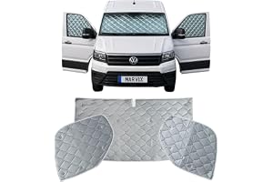 Marvix intern hyttskärm termiska persienner premium 9 lager fönsterskydd för VW Crafter/Grand California & Man TGE 2018 framå