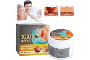 JINJIAR 50g Bedsore Cream,Pressure Sore Healing Cream,Bed Sore Wound Treatment Cream,Fast Wound Healing Gel,Treatment for Bed Sores on Buttocks,Bed Sore Cream,Skin Healing Cream,Healing Cream for Wounds