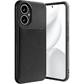 Coverzone Honor 400 ile Uyumlu Silikon Kılıf TPU Negro Silikon Ultra Slim Fit Kılıf İle Uyumlu Karbon Delux kılıf (Siyah)