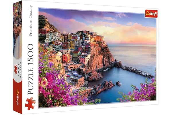 Trefl 26137 Puzzle, Ansicht Von Manarola, 1500 Teile, für Kinder AB 12 Jahren