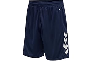 hummel Core XK Poly Sport Shorts Herren - Sporthose Kurz - Kurze Hose für Gym & Training mit Verstellbarem Kordelzug im Hosenbund - Normale Passform - Atmungsaktiv & Schnelltrocknend