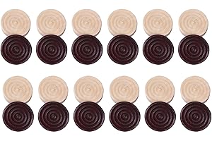 Amagogo 24 Zugluft Dame Holz Backgammon e für Familienpartys