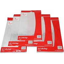 100 Zellophanbeutel Selbstklebend – 135 Mm X 130 Mm + 30 Mm Klappe, Klar & Säurefrei