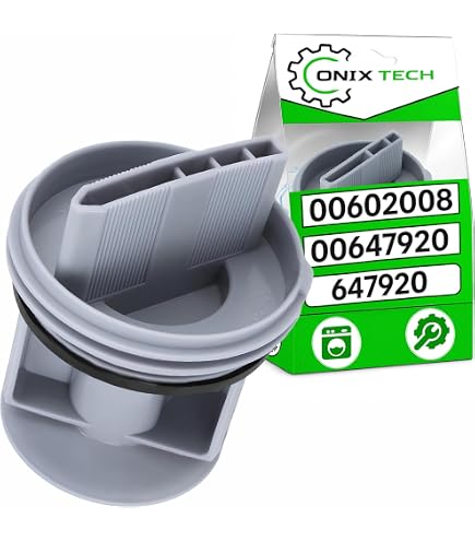 LUTH Filtro Di Scarico Per Pompa Lavatrice - Sostitutivo Per Bosch Siemens 00647920