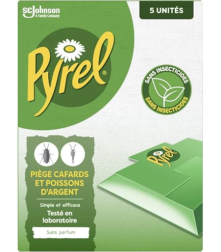 Pièges Adhésifs Pour Cafards Et Blattes - Lot De 10, Sans Odeur, Efficace Jusqu'à 3 Mois
