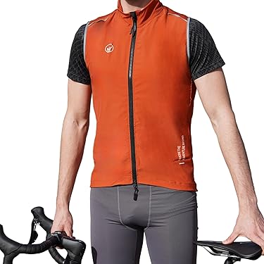 Gilet Ciclismo Uomo - Antivento, Leggero, Con Tasche Posteriori - Foto 5