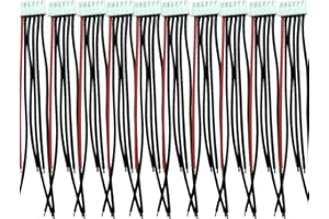 Boladge 10pcs 15CM 5S 6-Pin Câble équilibrage Batterie Chargeur D'équilibre Silicone Câble Fil JST XH Connecteur Plug Adapter pour RC Lipo Batterie (5S)