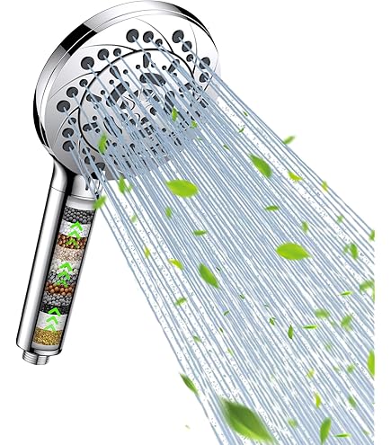 Gemmove Handheld Multi Ionizer Showerhead – Premium Ion Water Anti