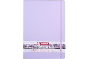ROYAL TALENS Talens Art Creation Sketchbook 80 Sheets, 21 cm x 30 cm, Pastel Violet