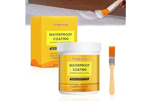 Fengyang® Sigillante Isolante Impermeabile, Sigillante Colla Impermeabile, Sigillante Impermeabile, Colla Impermeabile Trasparente Per Esterni, Colla Esterno Impermeabile(150ml) (yellow)