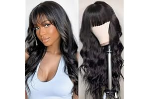 TMBITTO Human Hair Wig Pelucas mujer pelo natural pelucas cabello natural pelucas mujer pelo natural humano Cabello 100% brasileño peluca de cabello humano de color natural peluca mujer pelo natural 22 inch