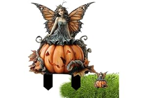 Mxshc Estatua de hada de jardín de acrílico para decoración de macetas de flores, figuras de hadas en miniatura, decoración de macetas para interiores y exteriores, arte decorativo para patio