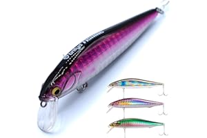 trifyd ® Fishing - Leurre Truite ou pêche des carnassiers 8 cm - 10 g, Le Pack de 3 leurres de pêche