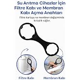watalina Su Arıtma Cihazları İ&ccedil;in Filtre Kabı ve Membran Kabı A&ccedil;ma Anahtarı